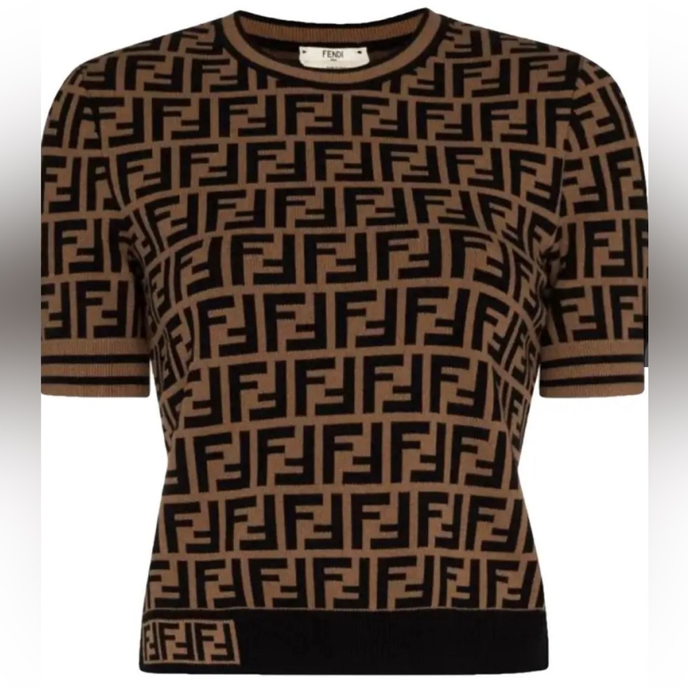 Fendi Zucca top size 38